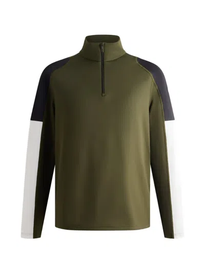 Fusalp Pravio Half-zip Sweater In Green