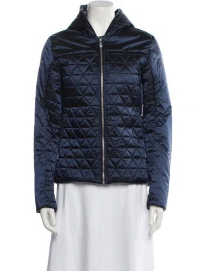 Pre-owned Fusalp Printed Jacket In Blue