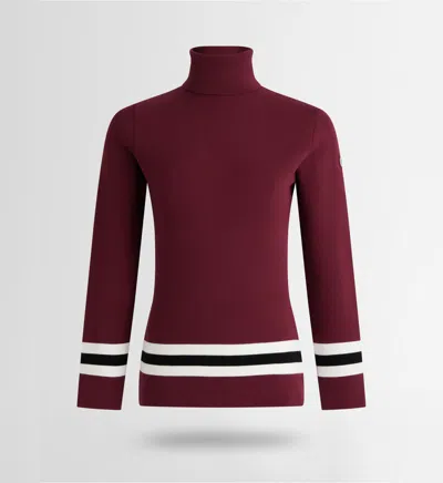 Fusalp Pull Judith In Dark Red