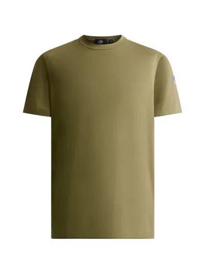 Fusalp Riviere Logo-patch Short-sleeve T-shirt In Green