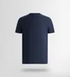 Fusalp Stretch-cotton Riviere T-shirt In Blue
