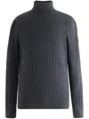 Fusalp Roll Neck Jumper In Grey