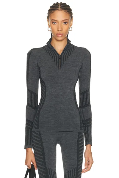 Fusalp Seama Long Sleeve Top In Gray