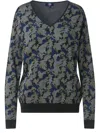 Fusalp Sigrid Knit Jumper In Camo Etain