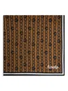 Fusalp Silk Scarf In Brown
