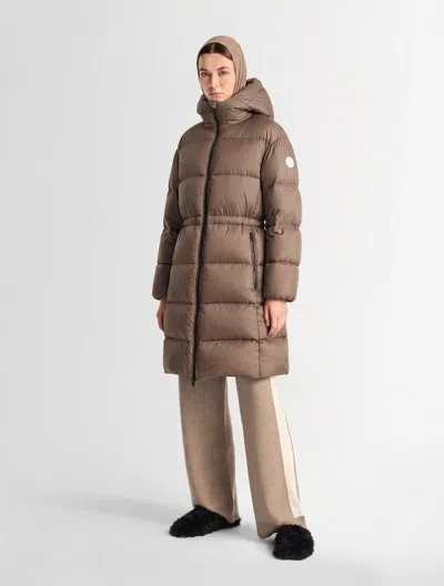 Fusalp Skamanaa Down Jacket In Brown