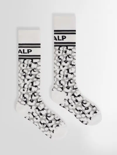 Fusalp Snowleo Sock Ski Socks In Gray
