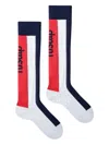 Fusalp Sock Fizz Panelled Socks In Multi