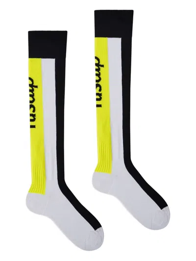 Fusalp Sock Fizz Panelled Socks In White
