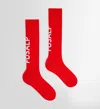 Fusalp Sock Pop Ski Socks In Red