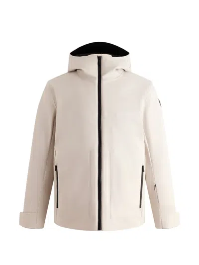 Fusalp Softshell Hooded Ski Jacket In White
