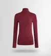 Fusalp Sous Pull Alisier In Dark Red