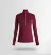 Fusalp Sous Pull Negam In Dark Red