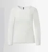 Fusalp Sous Pull Troop Col Rond In Light Ecru