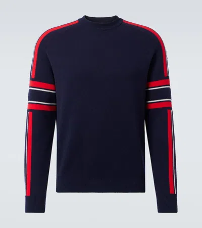 Fusalp Spectavia Wool And Cashmere Sweater In Blue