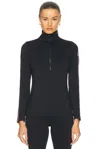 Fusalp Gemini V Half-zip Sweatshirt In Noir