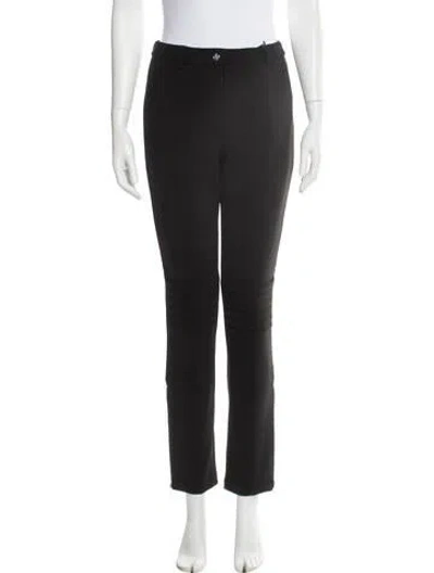 Pre-owned Fusalp Straight Leg Pants In Black