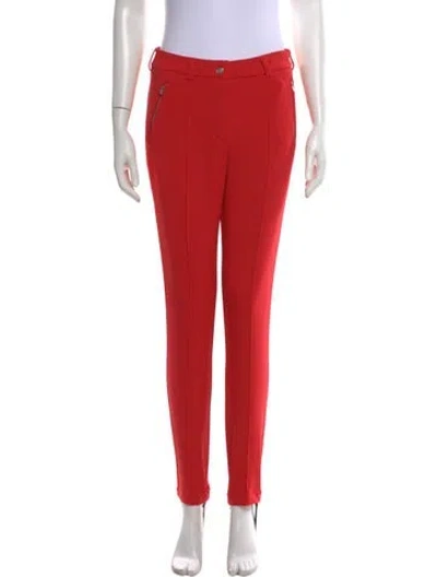 Pre-owned Fusalp Straight Leg Pants In Orange