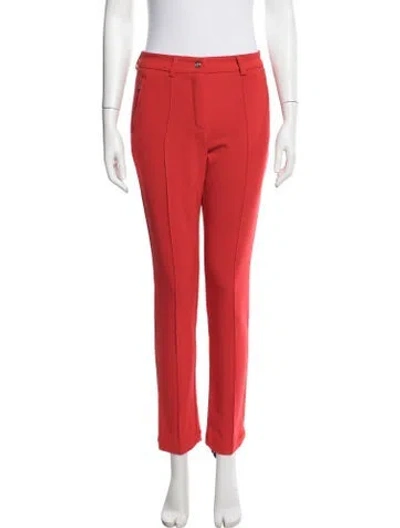 Pre-owned Fusalp Straight Leg Pants In Orange
