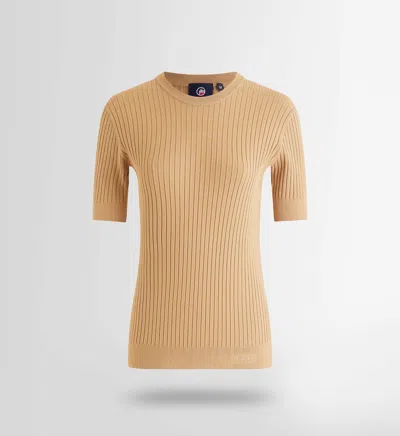 Fusalp Jadou Tee Shirt In Brown