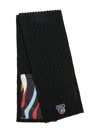 Fusalp Tania Patchwork Scarf In Black
