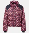Fusalp Tatum Printed Quilted Ski Jacket In Multi