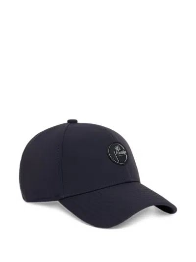 Fusalp Tech Logo-patch Cap In Blue
