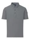 Fusalp Three-button Polo Shirt In Gray