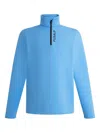 Fusalp Timothy Zip Long-sleeve Ski Top In Blue