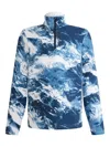 Fusalp Timothy Zip-opening Ski Top In Blue