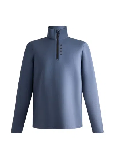 Fusalp Timothy Zip-up Ski Top In Blue