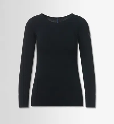 Fusalp Troop Col Rond Thermal Layer In Black