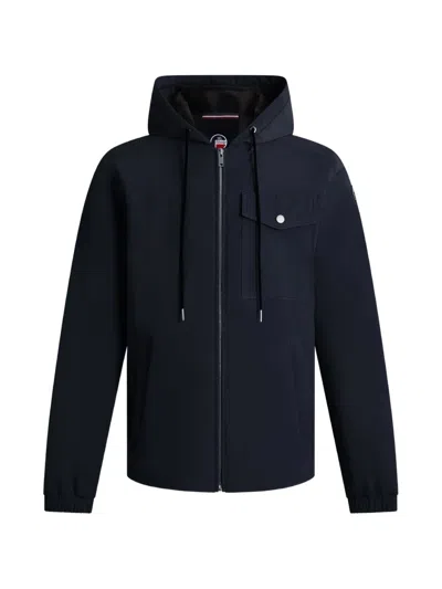 Fusalp Trymir Zip-up Pocket-detail Hooded Jacket In Blue