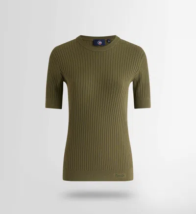 Fusalp T-shirt Manches Courtes Jadou In Green