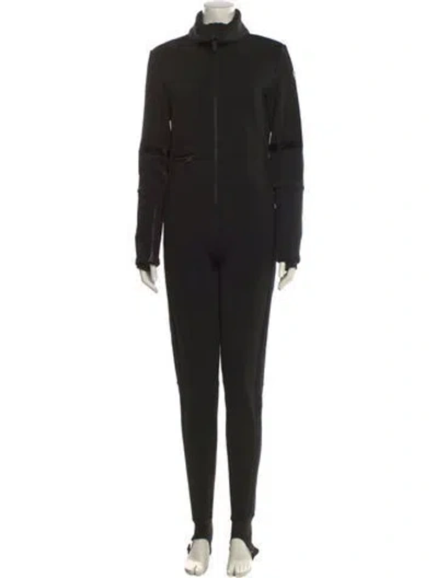 Pre-owned Fusalp Turtleneck Jumpsuit In Black