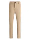 Fusalp Twill-cotton Trousers In Brown