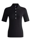 Fusalp Vera Polo Top In 黑色