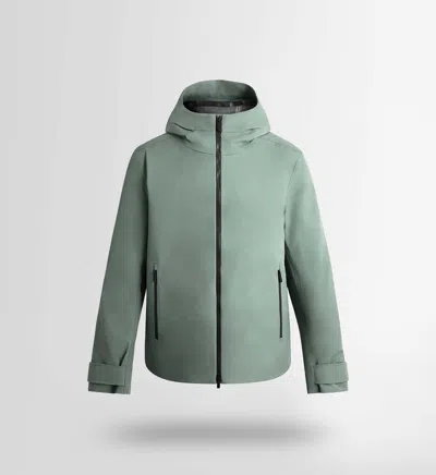 Fusalp Hooded Zip Jacket In Green