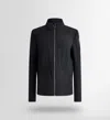 Fusalp Quilted-panel Jacket In Black