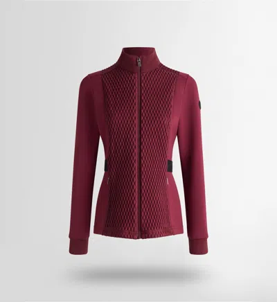 Fusalp Veste Meryl In Dark Red