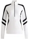 Fusalp Virginie Zip Sweater In Weiss