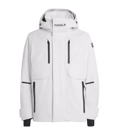 Fusalp Waterproof John Ski Jacket In White