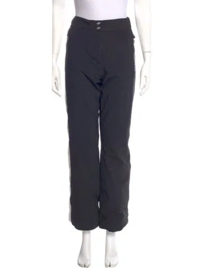 Pre-owned Fusalp Wide Leg Pants In Black