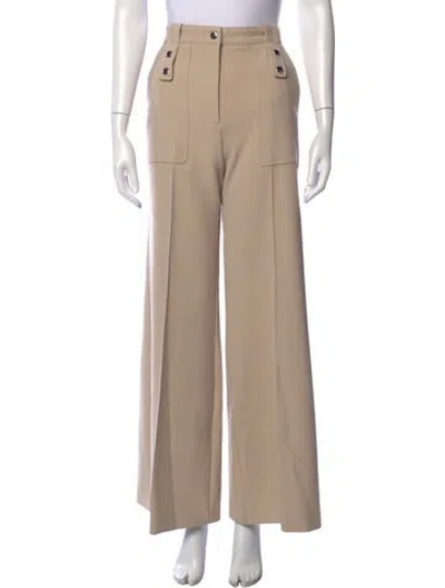 Pre-owned Fusalp Wide Leg Pants In Neutrals