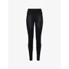 Fusalp Womens  Alliance Iii High-rise Stretch-jersey Thermal Trousers In Noir