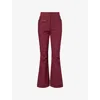 Fusalp Womens 2025 Diana Fuseau Ski Trousers In Burgundy