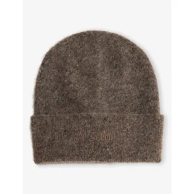 Fusalp Womens  Miri Knitted Mohair-blend Beanie In Falcon
