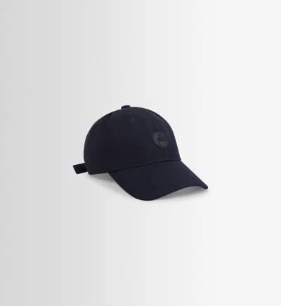 Fusalp Logo-patch Wool Cap In Blue