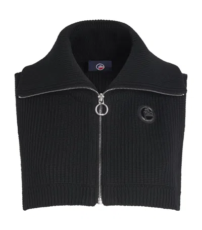 Fusalp Wool Neck Warmer In Black