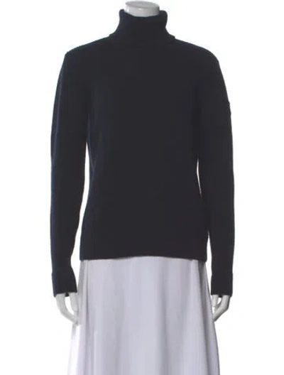 Pre-owned Fusalp Wool Turtleneck Sweater In Gray